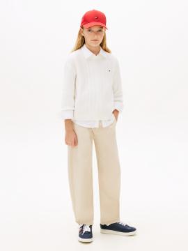 Afbeelding voor product Sweater van het merk Tommy Jeans in het Wit