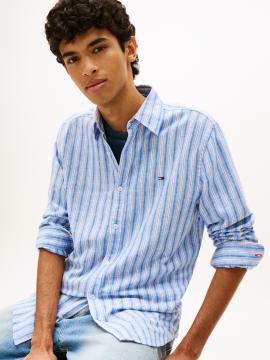 Afbeelding voor product Hemd van het merk Tommy Jeans in het Blauw