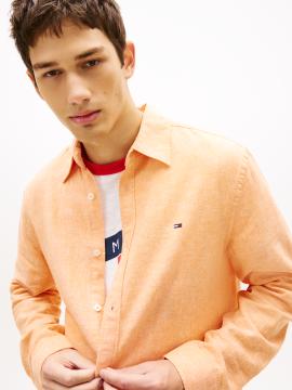 Afbeelding voor product Hemd van het merk Tommy Jeans in het Oranje
