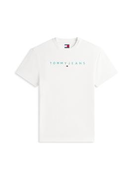 Afbeelding voor product T-shirt van het merk Tommy Jeans in het Groen