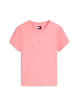 Afbeelding voor product T-shirt van het merk Tommy Jeans in het Roze