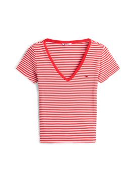 Afbeelding voor product T-shirt van het merk Tommy Jeans in het Rood