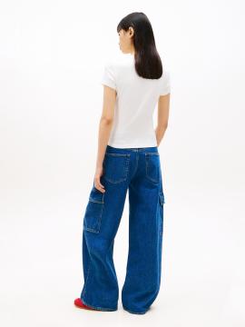 Afbeelding voor product T-shirt van het merk Tommy Jeans in het Wit