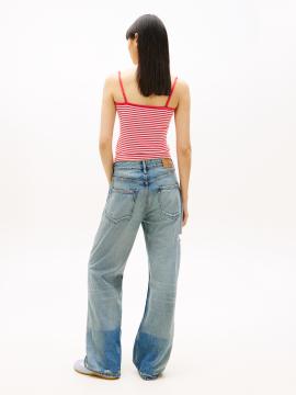 Afbeelding voor product Top van het merk Tommy Jeans in het Rood