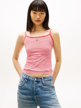 Afbeelding voor product Top van het merk Tommy Jeans in het Rood