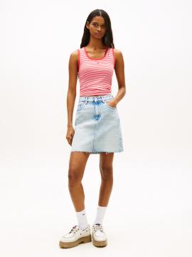 Afbeelding voor product Rok van het merk Tommy Jeans in het Jeans