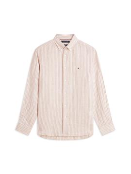 Afbeelding voor product Hemd van het merk Tommy Hilfiger in het Beige