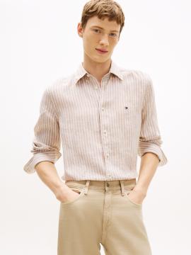 Afbeelding voor product Hemd van het merk Tommy Hilfiger in het Beige