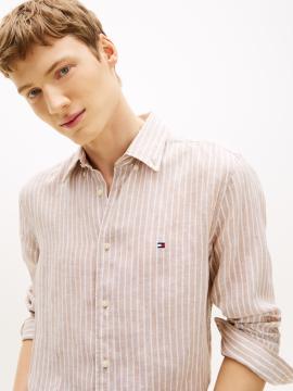 Afbeelding voor product Hemd van het merk Tommy Hilfiger in het Beige