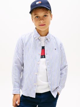 Afbeelding voor product Hemd van het merk Tommy Jeans in het Blauw