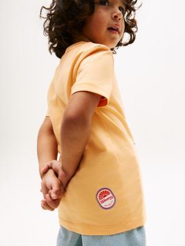 Afbeelding voor product T-shirt van het merk Tommy Jeans in het Oranje
