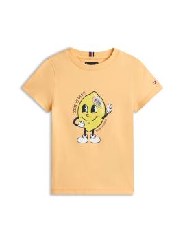 Afbeelding voor product T-shirt van het merk Tommy Jeans in het Oranje