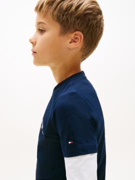 Afbeelding voor product T-shirt van het merk Tommy Jeans in het Marine