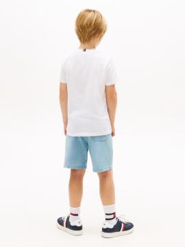 Afbeelding voor product T-shirt van het merk Tommy Jeans in het Wit