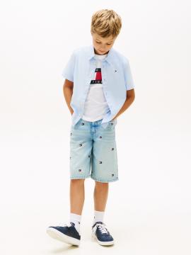 Afbeelding voor product Hemd van het merk Tommy Jeans in het Blauw