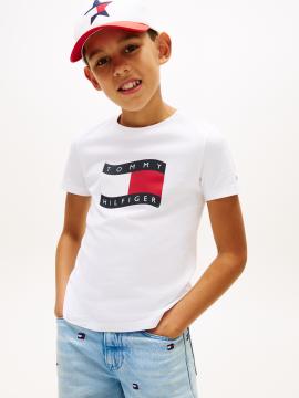 Afbeelding voor product T-shirt van het merk Tommy Jeans in het Wit