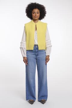 Afbeelding voor product Gilet van het merk Rino&pelle in het Geel