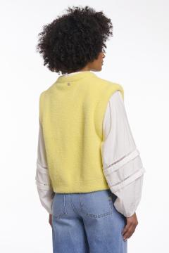 Afbeelding voor product Gilet van het merk Rino&pelle in het Geel