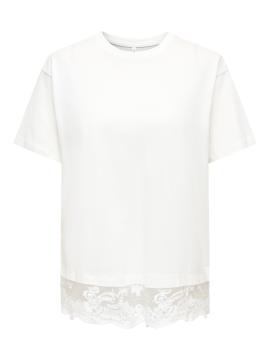 Afbeelding voor product T-shirt van het merk Only in het Ecru