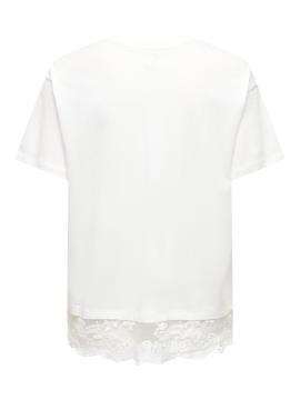 Afbeelding voor product T-shirt van het merk Only in het Ecru