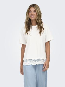 Afbeelding voor product T-shirt van het merk Only in het Ecru