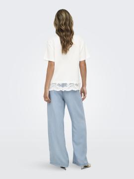 Afbeelding voor product T-shirt van het merk Only in het Ecru