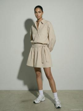 Afbeelding voor product Rok van het merk Hypedrop in het Ecru