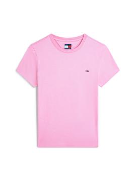 Afbeelding voor product T-shirt van het merk Tommy Jeans in het Roze