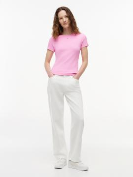Afbeelding voor product T-shirt van het merk Tommy Jeans in het Roze