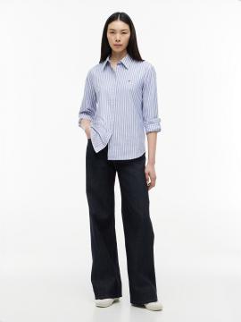 Afbeelding voor product Bloes van het merk Tommy Jeans in het Blauw