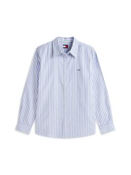 Afbeelding voor product Bloes van het merk Tommy Jeans in het Blauw