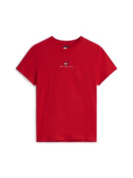 Afbeelding voor product T-shirt van het merk Tommy Jeans in het Rood
