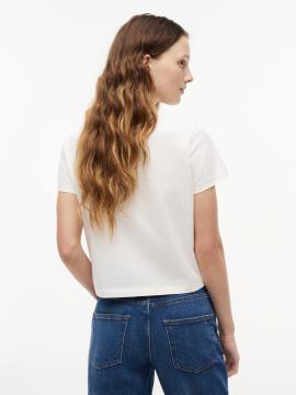 Afbeelding voor product T-shirt van het merk Tommy Jeans in het Wit