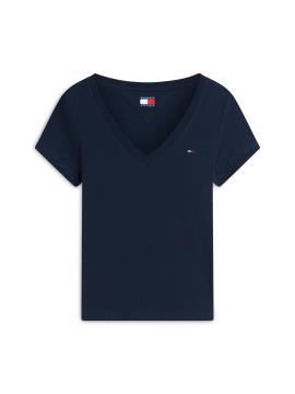 Afbeelding voor product T-shirt van het merk Tommy Jeans in het Marine