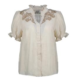Afbeelding voor product Bloes van het merk Amelie & Amelie in het Beige