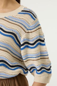 Afbeelding voor product Pull van het merk Garcia in het Wit