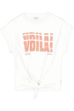 Afbeelding voor product T-shirt van het merk Garcia in het Ecru