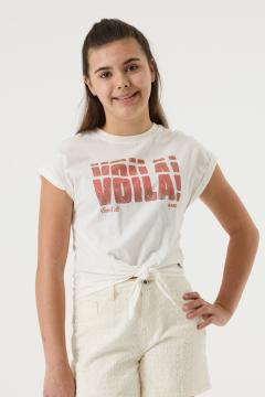 Afbeelding voor product T-shirt van het merk Garcia in het Ecru