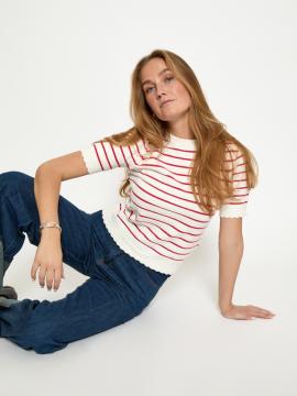 Afbeelding voor product T-shirt van het merk Peppercorn in het Ecru