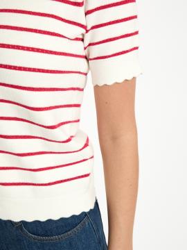 Afbeelding voor product T-shirt van het merk Peppercorn in het Ecru